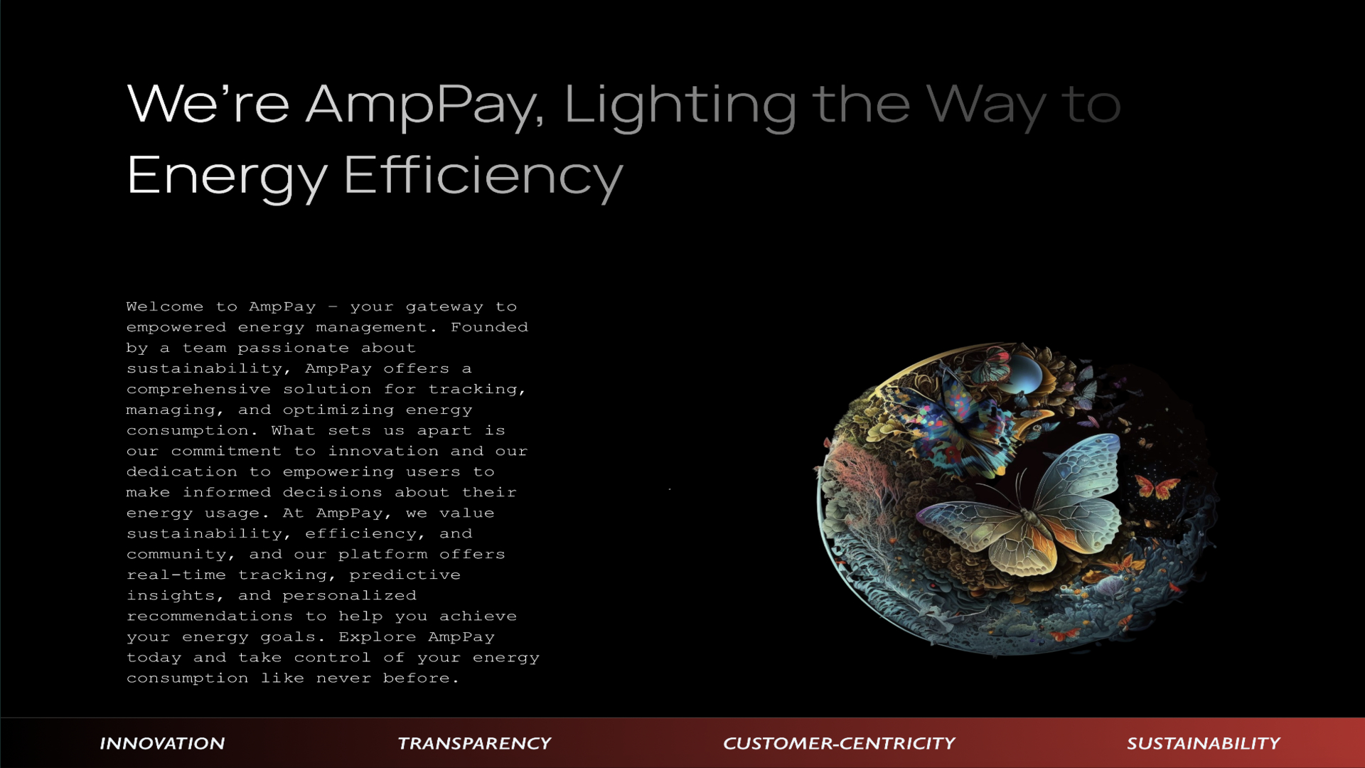 AmpPay - Sustainable Energy Management Platform
